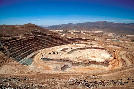 The biggest copper mine in the world